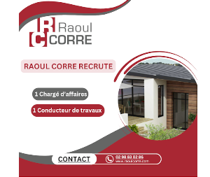 Groupe Raoul Corre recherche un chargé d'affaires