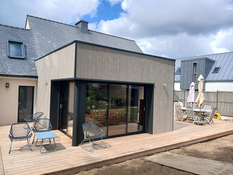 Extension d'une maison