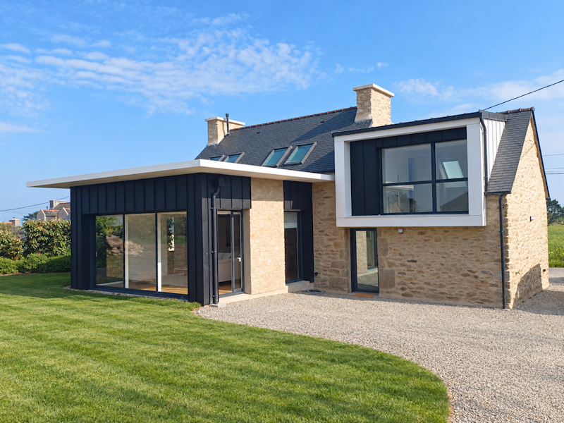 Rénovation extension maison Landéda